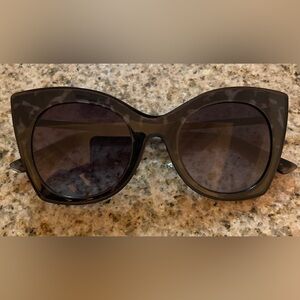 Vince Camuto Black Cat-Eye Sunglasses